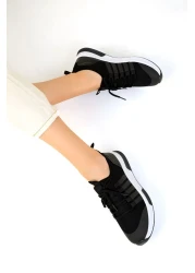 SOHO Women's Black Sneakers 16278