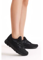 Tonny Black Unisex Black Smoked Sports Shoes 772-0