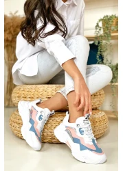 Dark Seer Women's Blue White Sneaker