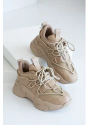 İnan Ayakkabı Women's Lace Detailed Sneakers