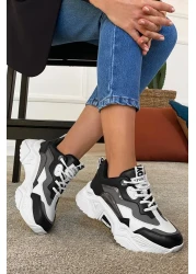 Dark Seer حذاء رياضي نسائي أسود مدخن