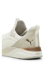 Puma سوفت رايد صوفيا 2 لون أبيض دافئ-غبار صحراوي-قهوة فاخرة
