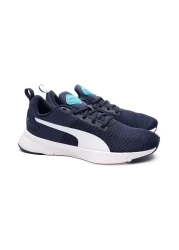 Puma Flyer Runner Jr Unisex Sports Shoes192928-34 Peacoat-white-deep Aqua