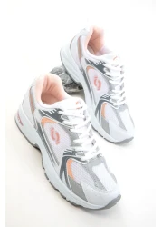 SOHO White-Grey-Powder Women's Sneaker 18753