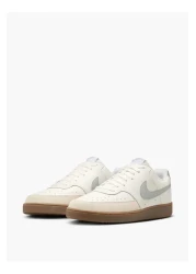 Nike Nike Men's Logo Detail Sneakers with Lace-Up Closure - COURT VISION LO SC