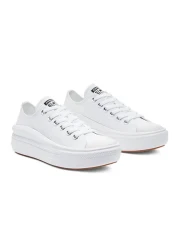 Converse Chuck Taylor All Star Move Women's White Casual Shoes