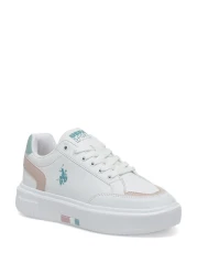 U.S. Polo Assn. Sıber 2pr White Women's Sneakers101169553