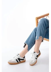 TB Terzi Bey M-1004 White Lace-up Thermo Sole Casual Women Sport