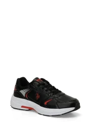 U.S. Polo Assn. Men's Casual Black Sneaker Sneakers