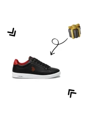 U.S. Polo Assn. US Polo AssnFRANCO GSN New Season 3FX White-Black-Red-Navy Blue Unisex Sneaker