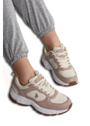 U.S. Polo Assn. قاعدة. حذاء رياضي نسائي من Polo Assn Sorley برباط للمشي اليومي