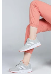 Jump 29964 حذاء رياضي كاجوال نسائي باللون الرمادي والأبيض