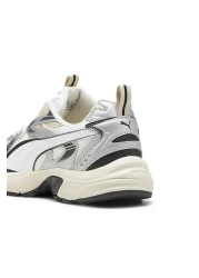 Puma بوما ميلينيو تك392322-04 حذاء رياضي نسائي - أبيض دافئ/فضي