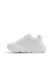 Call it Spring حذاء رياضي أبيض لامع للنساء