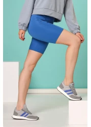 Jump 26231 رمادي - حذاء رياضي نسائي كاجوال باللون الأزرق الملكي