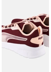 Puma حذاء جري نسائي برباط، لون عنابي