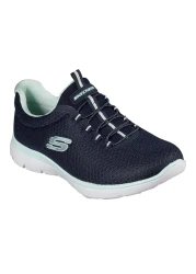 Skechers Summits Women's Navy Blue Sports Shoes 12980 Nvaq