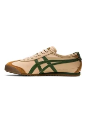 Onitsuka Tiger Mexico 66 Sneakers – Brown/Green – Unisex Retro Style with Signature Stripes