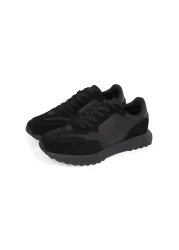 Calvin Klein Calvin Klein Men Triple Black Low Top Sneakers