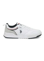 U.S. Polo Assn. قاعدة. بولو أسن. Austin Senaker - حذاء رياضي أبيض للرجال