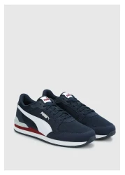 Puma St Runner V4 - Mesh, Navy, Puma, White, Team Regal, Red, Platinum Gray