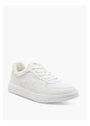 Lee Cooper Lee Cooper Men's Panelled Sneakers with Lace-Up Closure