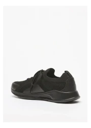 Oaklan by Shoexpress Textured Slip-On Walking Shoes with Lace Detail