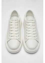 Lufian أحذية رياضية بيضاء للرجال