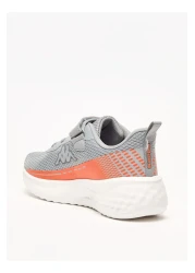 Kappa Boys' Logo Detail Sports Shoes with Hook and Loop Closure