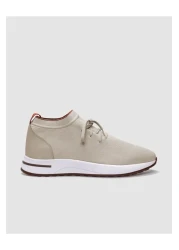 Cabani Knitwear Beige Lace-Up Men's Sports Shoes