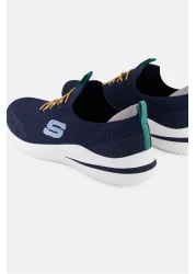 Skechers حذاء جري سهل الارتداء للرجال، أزرق داكن