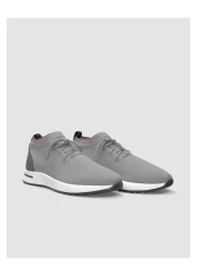 Cabani Knitwear Gray Lace-Up Men's Sports Shoes