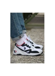 U.S. Polo Assn. HUSKY 4FX Men's Sports Shoes-White-Navy Blue-Red