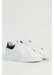 Pierre Cardin Men's Leather White Sneakers Pc-32722