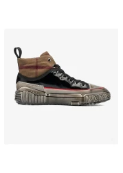 Guja حذاء رياضي منقوش بطول الكاحل للرجال