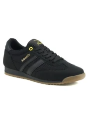 Kinetix Halley Black Color Summer Men's Sneaker