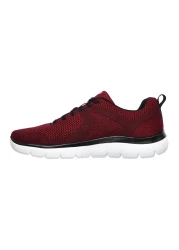 Skechers حذاء رياضي أسود - SUMMITS -232057-RDBK