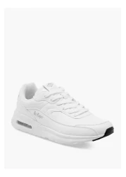 Lee Cooper حذاء رياضي رجالي من Lee Cooper مزين بشعار مع رباط للإغلاق