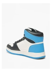 Kappa Men's High Top Sports Shoes with Lace-Up Closure