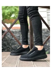 Preux Men's Skin Leather Zippered Sneakers Orthopedic Seasonal Casual Shoes