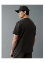 American Eagle تي شيرت بشعار Ae جرافيكي