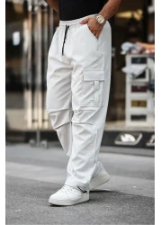 a02teks Adjustable Leg - Parachute Fabric Baggy Cargo Pants