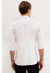 U.S. Polo Assn. Men's White Long Sleeve Shirt