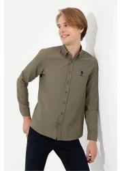 U.S. Polo Assn. Men's Khaki Shirt