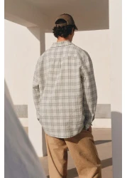 H&M Loose Fit Textured shirt