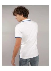 American Eagle Ae Tipped Flex Pique Polo Shirt