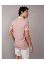 American Eagle قميص بولو بيكيه بقصّة Slim Fit من AE