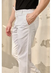 RAVANELLI بنطال تشينو بقصة مريحة للرجال