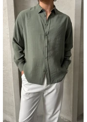 HYMAN Men's Oversize Modal Shirt