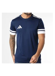 adidas Squa25 Men's Casual T-Shirt Suitable for Daily Use and Sports Training Comfortable Solid T-Shirt